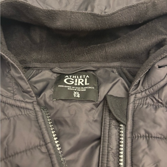 Athleta Girl Seasons Of Change Hybrid Jacket Size 14 - Picture 4 of 4